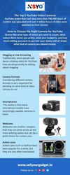 Top 5 Video Camera for Youtubers | Sell Your Gadget